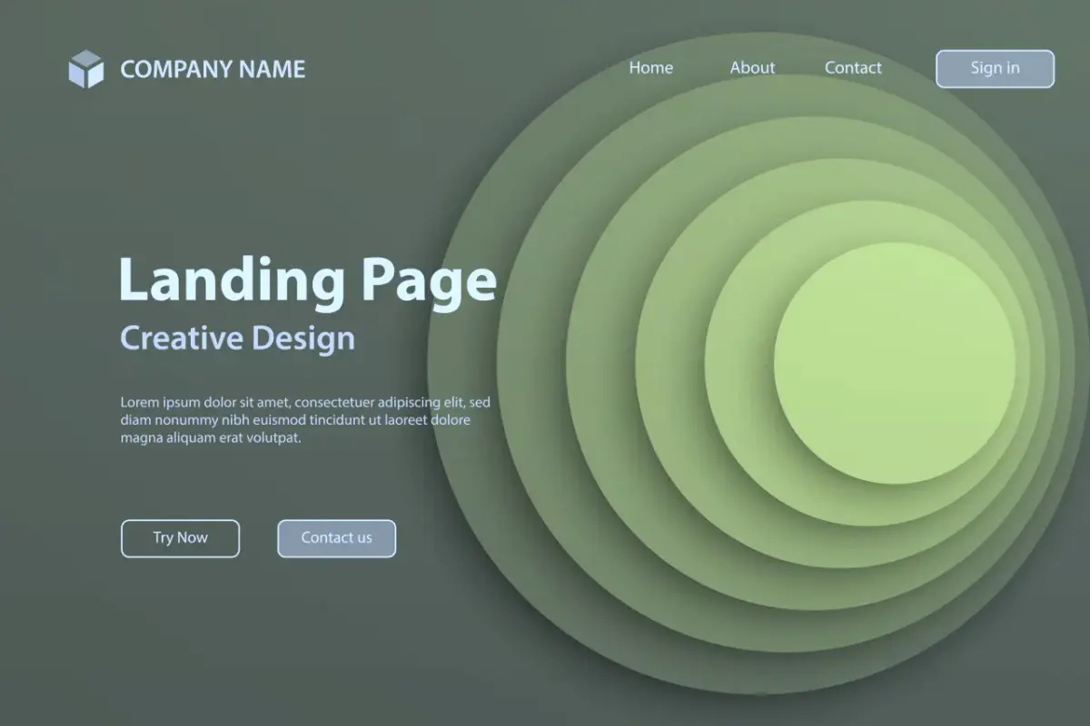 Construisez des pages d'atterrissage