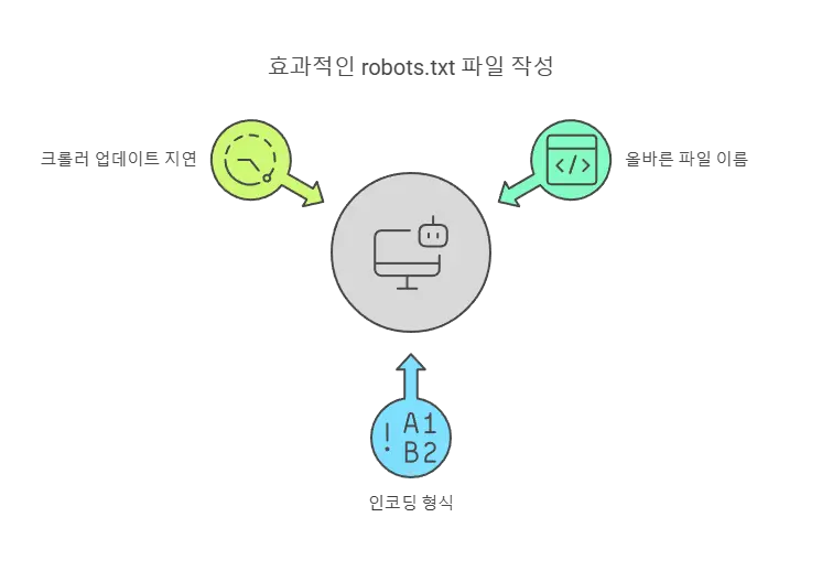 효과적인 robots.txt 파일 작성