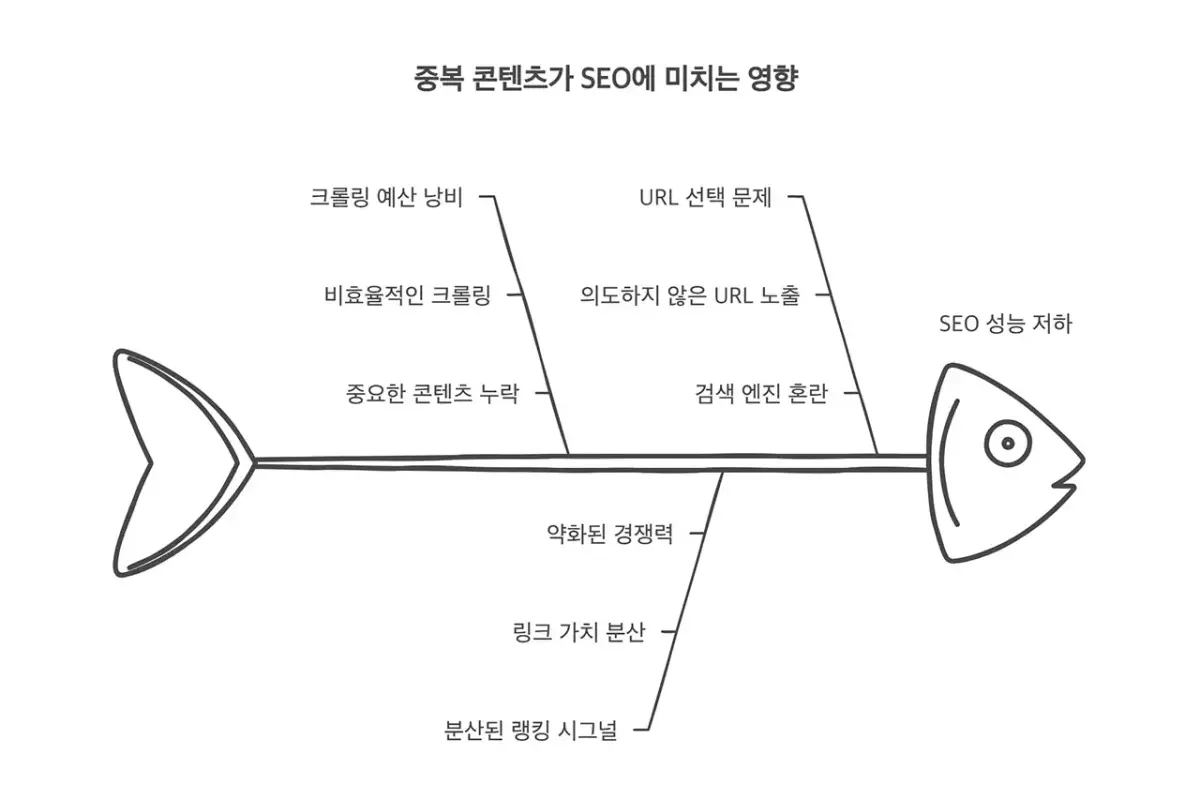 중복 콘텐츠가 SEO에 미치는 영향