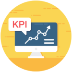 퍼포먼스 마케팅 KPI 아이콘 이미지